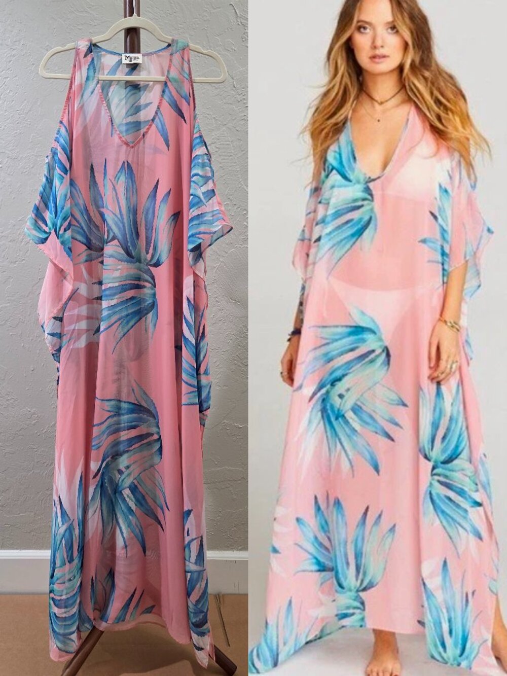 Show Me Your Mumu Tropical Print Maxi Dress